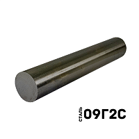 Круг металлический диаметром 30 мм сталь 09Г2С