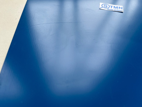 Лист окрашенный 0.5 мм ral 5017 транспортный синий фото 5