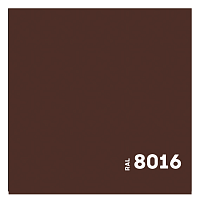 Лист окрашенный 0.7 мм ral 8016 махагон коричневый