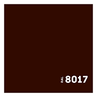 Лист окрашенный 0.7 мм ral 8017 шоколадно-коричневый
