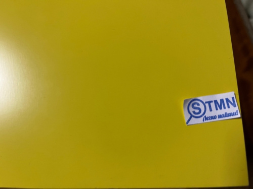 Лист окрашенный 0.7 мм ral 1018 цинково-желтый фото 3