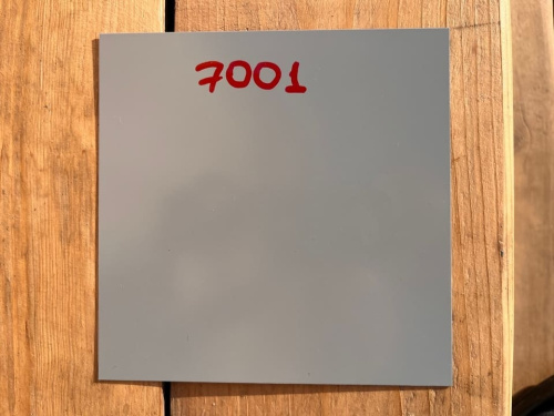 Лист окрашенный 0.7 мм ral 7001 серебристо-серый фото 5