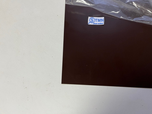 Лист окрашенный 0.7 мм ral 8017 шоколадно-коричневый фото 3
