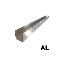 Профиль алюминиевый П-образный 30х30х30х1.5 мм
