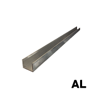 Профиль алюминиевый П-образный 15х20х15х1.5 мм