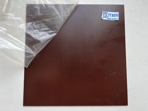 Лист окрашенный 0.8 мм ral 8017 шоколадно-коричневый фото 4