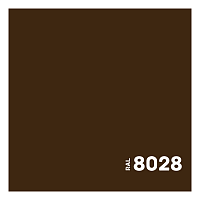 Лист окрашенный 0.5 мм ral 8028 земельно-коричневый