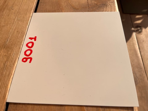 Лист окрашенный 0.5 мм ral 9001 кремово-белый фото 4