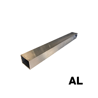 Труба профильная алюминиевая 40х30х2 мм