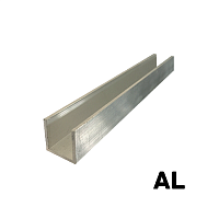 Профиль алюминиевый П-образный 15х15х15х1.5 мм